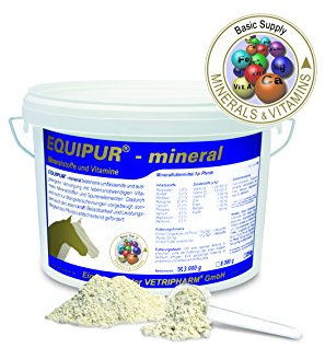Vetripharm EQUIPUR - mineral, 8 kg Eimer, Pulver