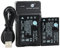 DSTE NP-60 Li-ion Battery (2-Pack) and Micro USB Charger Suit for Fuji LS420 LS433 LS633 LS743 LS753 P712 P850 P880 Z730 Z7590 Z760