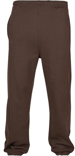 Urban Classics Sweatpants, Pantalon De Sport coupe large Homme, Marron (Brown), S