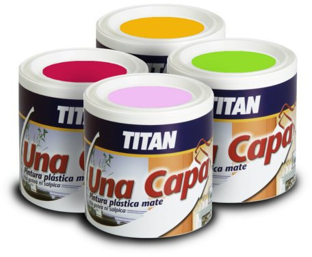 PINTURA UNA CAPA MATE OCRE SUAVE 750 M