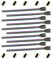 LITAELEK 10pcs 4 Polig RGB LED Streifen Verbinder Kabel LED Strip Controller Anschlusskabel LED Stripe Kabelverbinder LED Band Schnellverbinder Jumper für SMD 5050 3528 2835 RGB LED Strip, 15cm Lang