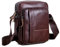 BAIGIO Sac a Bandouliere en Cuir Veritable pour Hommes Sac a Bandouliere en Cuir de Vachette Sacs de Voyage d'affaires etui pour iPad