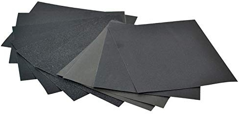 Cork Block Wet & Dry Sanding Sheets Assorted (Pack 10)
