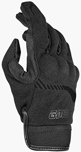 gms Jet-City Motorradhandschuhe, schwarz, XL