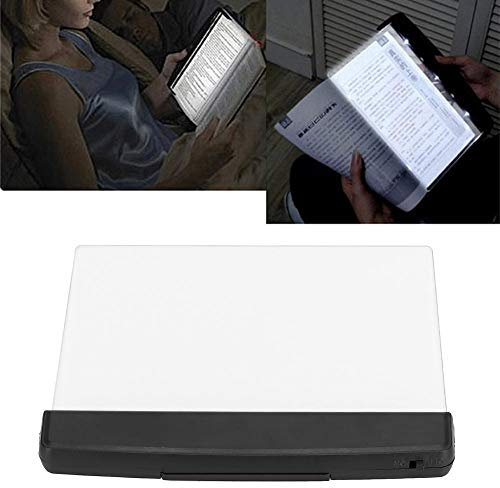 VBESTLIFE Lightwedge Leselampe, tragbare LED-Leselampe Bright Light Lampentafel Lightwedge Book Light für Nachtlesung
