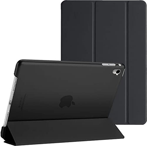 For Apple iPad Pro 10.5 (2017) A1701 A1709 And iPad Air 3 (2019) A2152 A2123 A2153 Smart Case with Auto Wake/Sleep (Black)