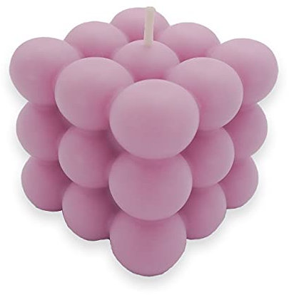 candlery. - Bubble Candle – Vegane & Nachhaltige Design-Kerzen aus Rapswachs – Handmade in Germany - Kerzenmanufakur aus dem Münsterland (Lilac, 1)