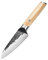 MITSUMOTO SAKARI Coltelli da Cucina 11 cm, Classico Giapponese Coltello Cucina ad alto di Carbonio, Forgiato a Mano Professionale Spelucchino per Frutti per Sbucciare e Affettare