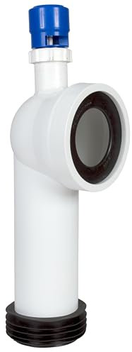 Arco para inodoro, arco de desagüe con válvula de ventilación, diámetro de 90 mm