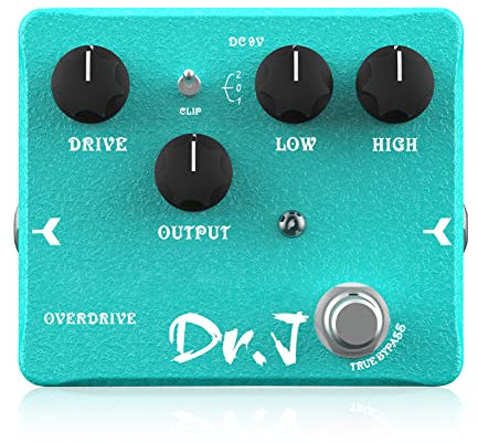 JOYO Tube Overdrive Pedal Vintage Overdrive Pedal with Clear &Transparent Tones for Electric Guitar High-end Edition Dr.J Series (D50)