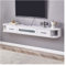 Wandmontierter TV-Schrank,Schwimmendes TV-Pult,Unterhaltungsmedienkonsole, Schwimmende Regale Mit Tür, Für Unter TV (Color : C, S : 120cm)