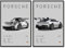 Auto-Poster, moderne Leinwand-Wandkunst für Männer und Jungen, Raumdekoration, Schwarz-Weiß, Sportauto-Kunstposter, Drucke, Schlafzimmer, Wohnzimmer, Ästhetik, Dekoration (Grau 01, ungerahmt, 30,5 x