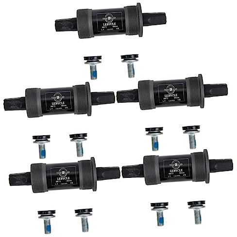 Toddmomy 5St Fahrrad Mittelwelle fahrradreparatur Fahrrad ersatzteile Fahrrad Service Fahrradlager System Heimtrainer Fahrrad konisch Keil Tretlager Halterung Zubehör Kohlenstoffstahl