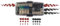 Camper KFZ Sicherungshalter 50-6mm² Mini ANL Sicherungskasten mit LED Anzeige Sicherungsverteiler, Verteilerblock, Stromverteiler für Wohnmobil, Boot, 30A 60A 80A Sicherungen inkl. 44 Aderendhülsen
