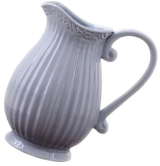 Cabilock Vases Blancs Pichet Décoratif en Céramique Vase pour Pot De Fleur Fleurs Séchées