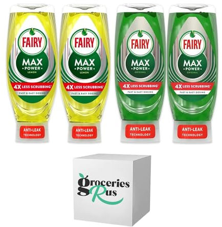 Fairy Liquid Max Power 640 ml Kit Original & Lemon I 2 Stück