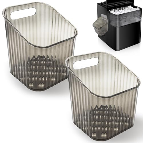 2 Pack Ice Scoop Holder - Countertop Ice Maker Compatible, Scooper for Ice Bucket
