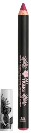 All Tigers - 3-in-1-Mehrzweck-Stift für Augen, Lippen und Wangen – Kirschton – cremige Textur und einfach aufzutragen – natürliche Inhaltsstoffe – Vegan – angereichert mit Bio-Jojoba. Umweltfreundlich