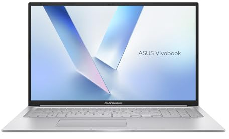 ASUS Vivobook 17 | Cool Silver (X-Serie) | 17,3 FHD | Core i3 1315U | RAM: 16GB | SSD: 500GB | beleuchtete Tastatur | Windows 11 Pro | Notebooktasche