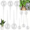 SEVERNO Flower Power Gießkugeln 10er Set – Automatische Bewässerung für Blumen & Pflanzen, Wasserspender aus Kunststoff, 25 cm, 280 ml, ideal für Topf- & Zimmerpflanzen