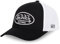 Von Dutch Kappe für Damen & Herren, verstellbar, Trucker-Cap LOF, verstellbar mit Strapback, schwarz / weiß, One size