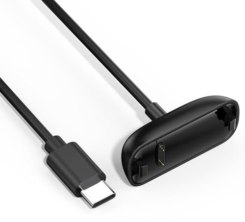 Wanme Chargeur Compatible avec Fitbit Inspire 3, Magnétique Chargeur, 50CM Câble de Chargement USB C Remplacement