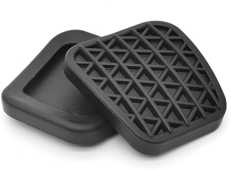 Pedalbelag 2 Stücke Auto Bremse Kupplung Pedal Pad Gummiabdeckung 13281359 Für Opel Für Astra Für Zafira Für Insignia Für MK1 Für MK2 Für P12 Bremse Kupplungspedalauflage