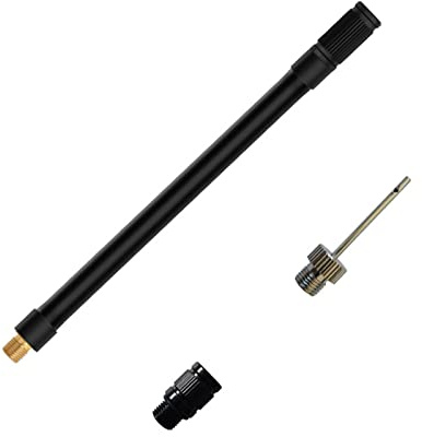 Chevnzev Für Ventiladapterluftpumpe Verlängerte Düsenschlauchfahrrad Reifen Inflator Luftpumpe Kompressorzubehör