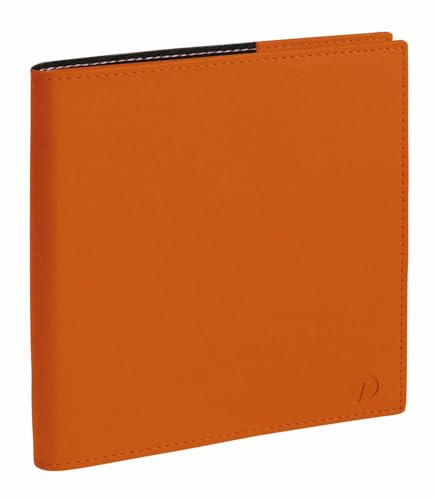 Quo Vadis - Kalender – Spiralbindung – 2026 – Executif Prestige S – Wochenkalender – Französisch – Soho – Orange – 14 Monate Dezember bis Januar – 16 x 16 cm
