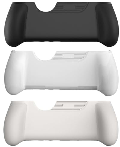 Support de contrôle de jeu portable pour AYN THOR double écran Flip Console de jeu Grip Portable pour AYN THOR (gris)