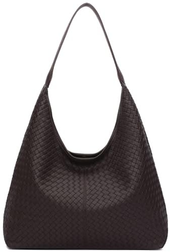 GAEKEAO Tote Bag Damen, Tragetasche Handtasche Veganes Leder, Gewebte Umhängetasche Shopper Tasche Schultertaschen, Geschenk für Frauen