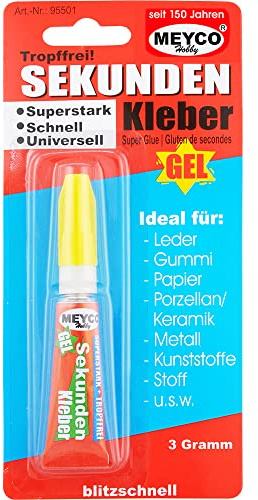 Sekunden Kleber -Gel 3g Meyco ME: 955-01