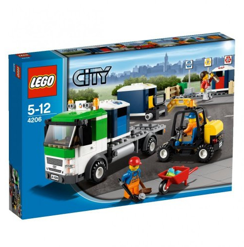 City - 301024 - Lego 4206 Le Camion De Recyclage
