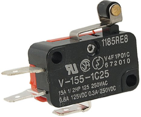V-155-1C25 Micro interruptor rodillo palanca corta límite de fijación SPDT acción Home