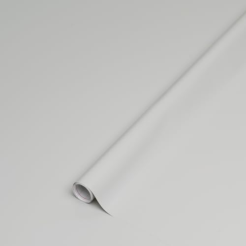 d-c-fix® Sticky Back Plastic (self adhesive vinyl film) Matt Light Grey 45cm x 1m (ORDER PER METRE) 200-2020