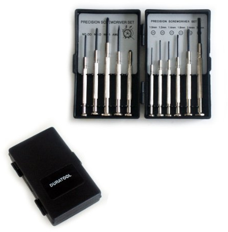 11 PIECE PRECISION SCREWDRIVER SET - MINI MICRO SMALL - SLOTTED AND PHILIPS