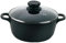 Vier 801-32 Olla Aluminio Fundido, Negro, Diametro 32 cm/Altura 15 cm