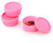 Signoraware Nano Petit récipient rond de 40 ml/Rose-Lot de 3