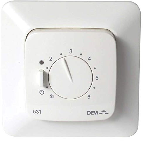 Devi Thermostat devireg 531 DE/at Raumthermostat/Uhrenthermostat 5703466209059