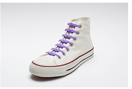 Shoeps Elastic Laces, 14 pieces - Purple, Regular
