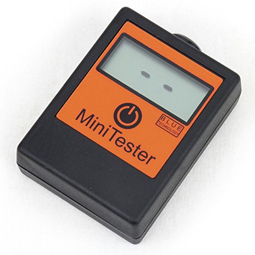 BLUE Technology a 10 Fe Mini Spessimetro di Tester di Strati Coltello di Spessore, Nero