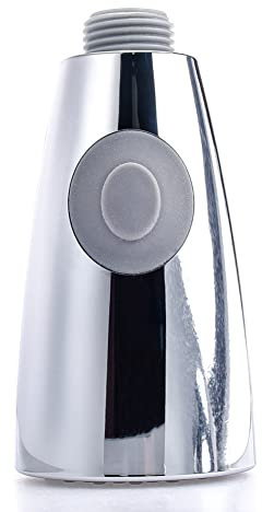 Inchant Kitchen Bathroom Shower Head Tap Nozzle Faucet Spray Head Pull-Out Shower Head Replacement Part, Polished Chrome