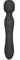 Lustfactor BEATZ | 2in1 Wand Auflegevibrator | Klitoris + G-Punkt Vaginal Vibrator für Sie aus Silikon | 2 x 8 Vibrationsstufen | 2 Motoren | Auflagevibrator | Wasserdicht IP67 | USB aufladbar