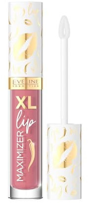 Eveline Cosmetics XL Lip Maximizer Lippen-Volumenglanz - Nr. 05 The Caribbean | Volumenverstärkender Lip Enhancer mit Hyaluronsäure, Chili, Jojobaöl & Capsaicin | Vegane Formel | 4,5 ML
