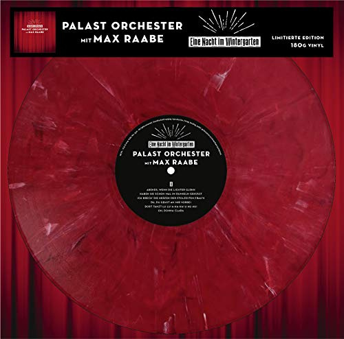 Max Raabe mit dem Palast Orchester - Eine Nacht im Wintergarten - 180gr. marbled