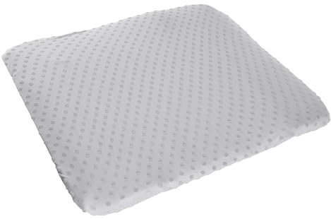roba organic Spannbezug für Wickelauflagen Lil Planet - für Unterlagen 75 x 85 cm - Abnehmbarer Bezug aus Bio Baumwolle - GOTS zertifiziert - Grau, 1 Stück (1er Pack)