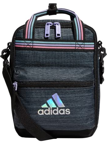 adidas Squad Isolierte Lunchtasche, zweifarbig, Schwarz/Schneekugel, Einheitsgröße