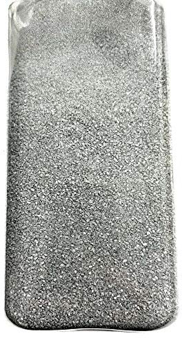 HAC24 Dekosand Streudeko 700g Dekosteine Tisch Deko Sand Dekogranulat Streusand Dekorationssand Gold Silber Creme Braun (Silber, Sand)