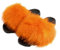 Elisabetta Panerai Ciabatte Slipper in Pelliccia di Volpe | Art. Saint Moritz | Ciabatta Donna Suola Traspirante 100% Made in Italy Arancio Taglia 41