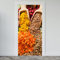 Estika Türtapete selbstklebend - Gewürze der Welt 2-95x205 cm - Einem Bogen Türposter, Küche Türaufkleber, Aufkleber PVC Folie, Klebefolie für türen, Tür tattoo, Modern decoration
